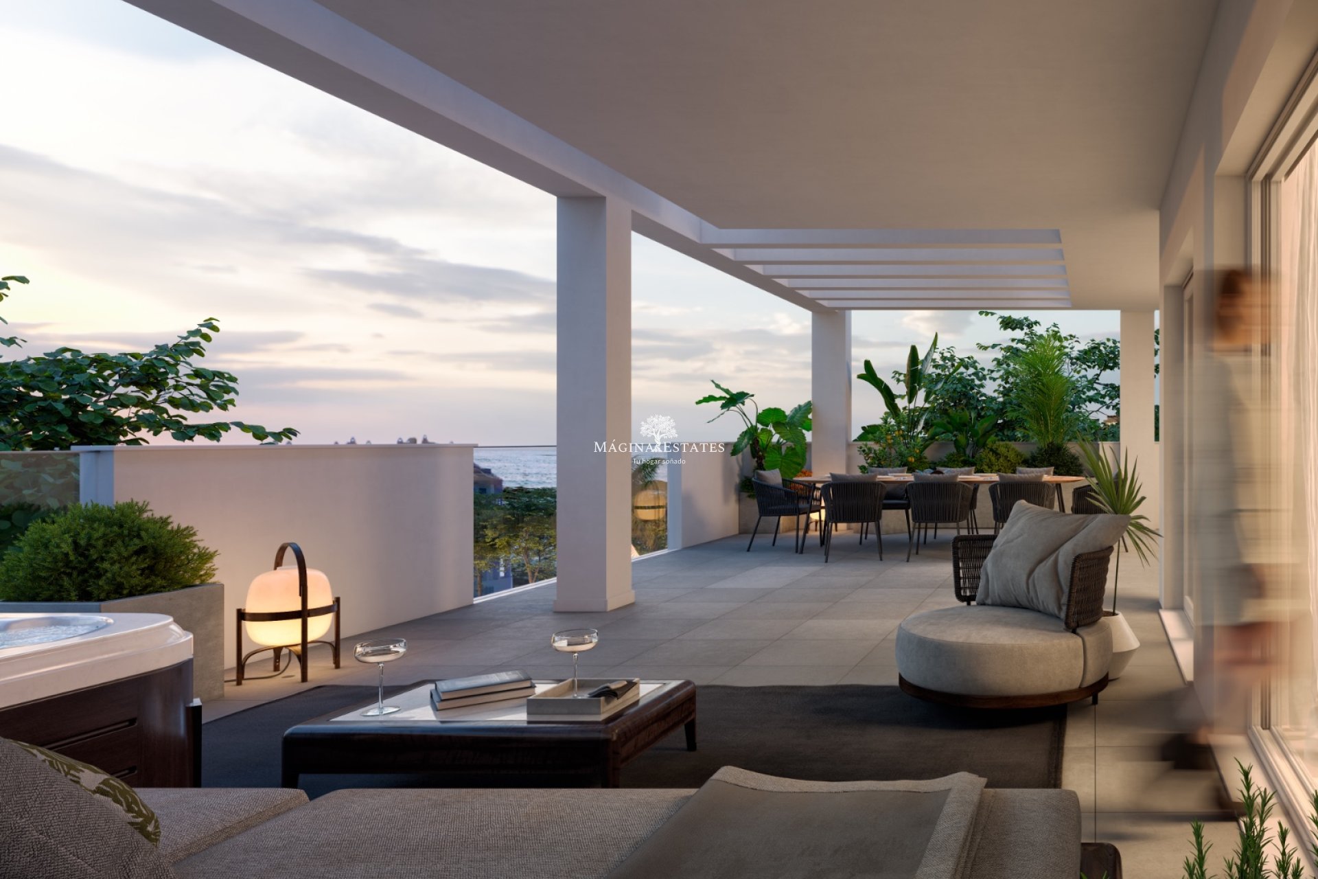  Ático dúplex con vistas al mar